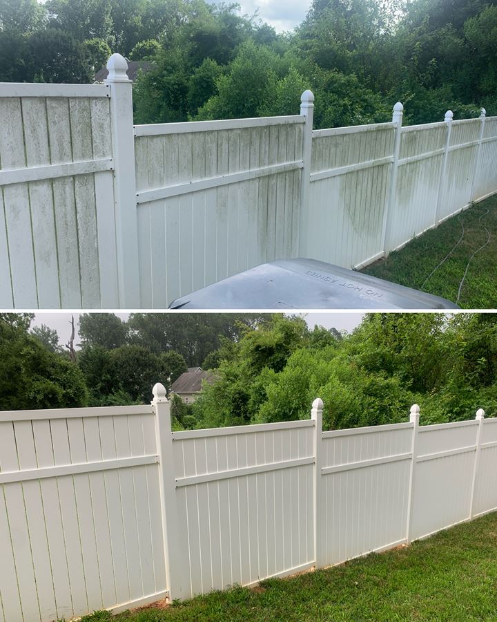 Fence cleaning
